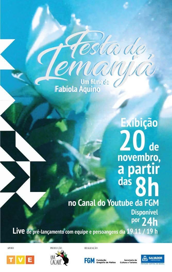 Pôster de Festa de Iemanjá